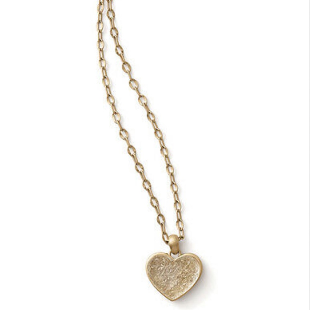 NEW Lia Sophia Crush Heart Necklace